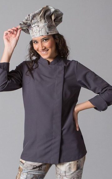chaqueta-cocina-unisex-manga-larga-colores-gris-mujer